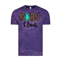 Cloud Purple baby claus Vintage Tee - JahusDesignShop
