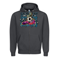 Smoke Game day soccer Zipper Hoodie - HowdyJamesFarm