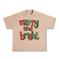 Burro merry and bright Urban Heavy Tee - MaliasSmallBusiness