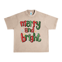 French Oak merry and bright Urban Heavy Tee - MaliasSmallBusiness