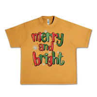 Peanut Butter merry and bright Urban Heavy Tee - MaliasSmallBusiness