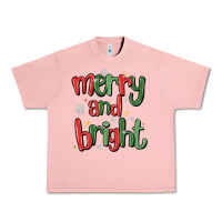 Salmon merry and bright Urban Heavy Tee - MaliasSmallBusiness
