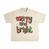 Sandshell merry and bright Urban Heavy Tee - MaliasSmallBusiness