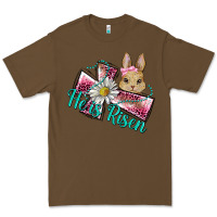 Cacao he is risen cross rabbit Premium Tee - BarkalooDesign