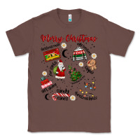 Chestnut Merry Christmas Classic Tee - MaliasSmallBusiness