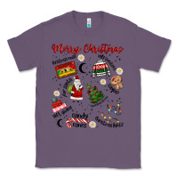 Lavender Merry Christmas Classic Tee - MaliasSmallBusiness