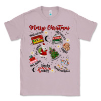 Lilac Merry Christmas Classic Tee - MaliasSmallBusiness