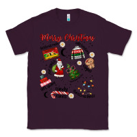 Plum Merry Christmas Classic Tee - MaliasSmallBusiness