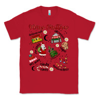 Red Merry Christmas Classic Tee - MaliasSmallBusiness
