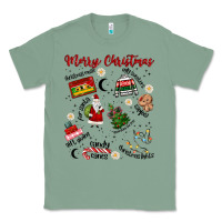 Sage Merry Christmas Classic Tee - MaliasSmallBusiness