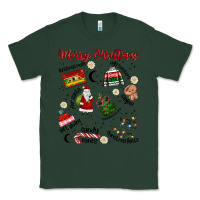 Sports Green Merry Christmas Classic Tee - MaliasSmallBusiness