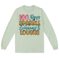 Matcha 100 days of sparkle learning and loughs Long Sleeve Tee - Artiststas