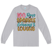 Moon Dust 100 days of sparkle learning and loughs Long Sleeve Tee - Artiststas