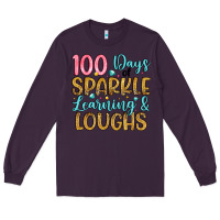 Plum 100 days of sparkle learning and loughs Long Sleeve Tee - Artiststas