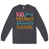 Smoke 100 days of sparkle learning and loughs Long Sleeve Tee - Artiststas