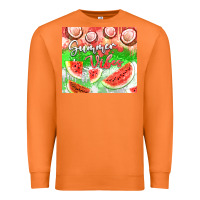 Carrot Watermelon and coconut summer 20oz skinny tumbler Premium Sweatshirt - FaDigitalArtStudio