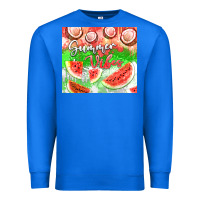 True Royal Watermelon and coconut summer 20oz skinny tumbler Premium Sweatshirt - FaDigitalArtStudio