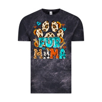 Cloud Black fur mama Vintage Tee - MaliasSmallBusiness