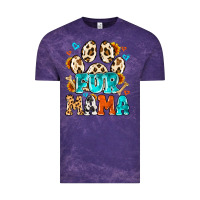 Cloud Purple fur mama Vintage Tee - MaliasSmallBusiness