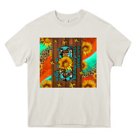 Cream with god all things are possible Heavy Core Tee - AdoDesignShop