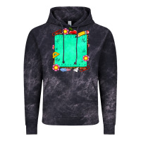 Cloud Black school add your own text Vintage Hoodie - NancyCooperArtShop
