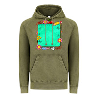 Vintage Olive school add your own text Vintage Hoodie - NancyCooperArtShop