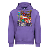 Tulip Just a Small Town Teacher Urban Hoodie - CowhideDigitalArt