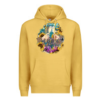 Antique Gold Cool mom club mother's day Premium Hoodie - HowdyJamesFarm