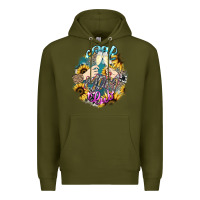 Army Green Cool mom club mother's day Premium Hoodie - HowdyJamesFarm