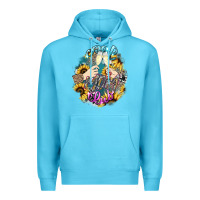 Ocean Blue Cool mom club mother's day Premium Hoodie - HowdyJamesFarm