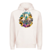 Pale Pink Cool mom club mother's day Premium Hoodie - HowdyJamesFarm