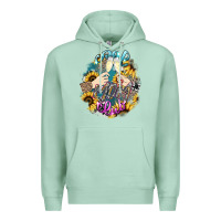 Seafoam Cool mom club mother's day Premium Hoodie - HowdyJamesFarm