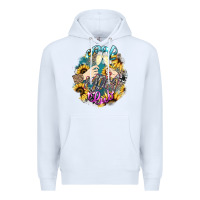 White Cool mom club mother's day Premium Hoodie - HowdyJamesFarm