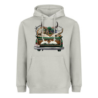 Moon Dust cowhide and hunter truck olivia Heavyweight Hoodie - OliviaCreatesArt