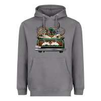 Storm cowhide and hunter truck olivia Heavyweight Hoodie - OliviaCreatesArt
