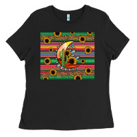 Black western desert moon Ladies Tee - Jasminsmagicworld