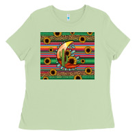 Matcha western desert moon Ladies Tee - Jasminsmagicworld