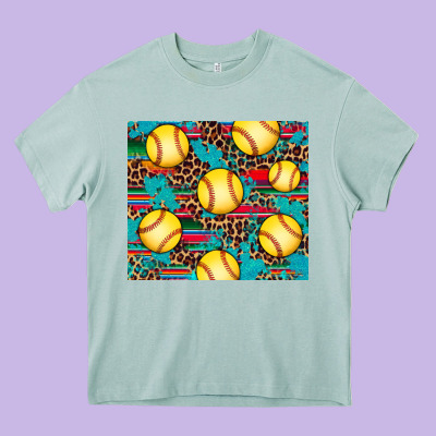 Softball Heavy Core Tee Designed By Artiststas