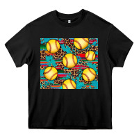 Black softball Heavy Core Tee - Artiststas