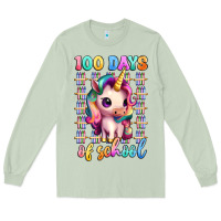 Matcha 100 days of school unicorn Long Sleeve Tee - Artiststas