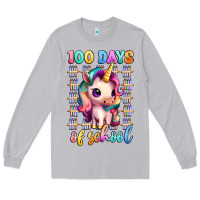 Moon Dust 100 days of school unicorn Long Sleeve Tee - Artiststas