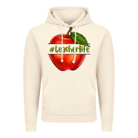 Vintage Artic teacher life with apple Vintage Hoodie - NancyCooperArtShop