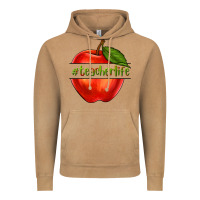 Vintage Camel teacher life with apple Vintage Hoodie - NancyCooperArtShop