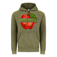 Vintage Olive teacher life with apple Vintage Hoodie - NancyCooperArtShop