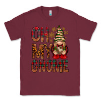 Burgundy Oh my gnome Classic Tee - NancyCooperArtShop