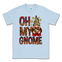 Dusty Blue Oh my gnome Classic Tee - NancyCooperArtShop
