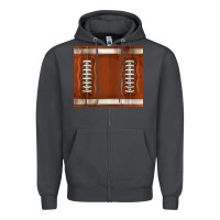 Smoke distressed american football pattern Zipper Hoodie - TumblerDesignByShophia