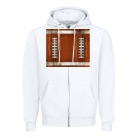 White distressed american football pattern Zipper Hoodie - TumblerDesignByShophia
