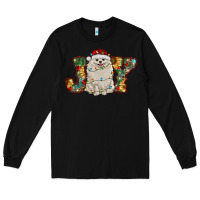 Black pomeranian christmas joy Long Sleeve Tee - RanaPortraitStore