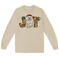 Mushroom pomeranian christmas joy Long Sleeve Tee - RanaPortraitStore